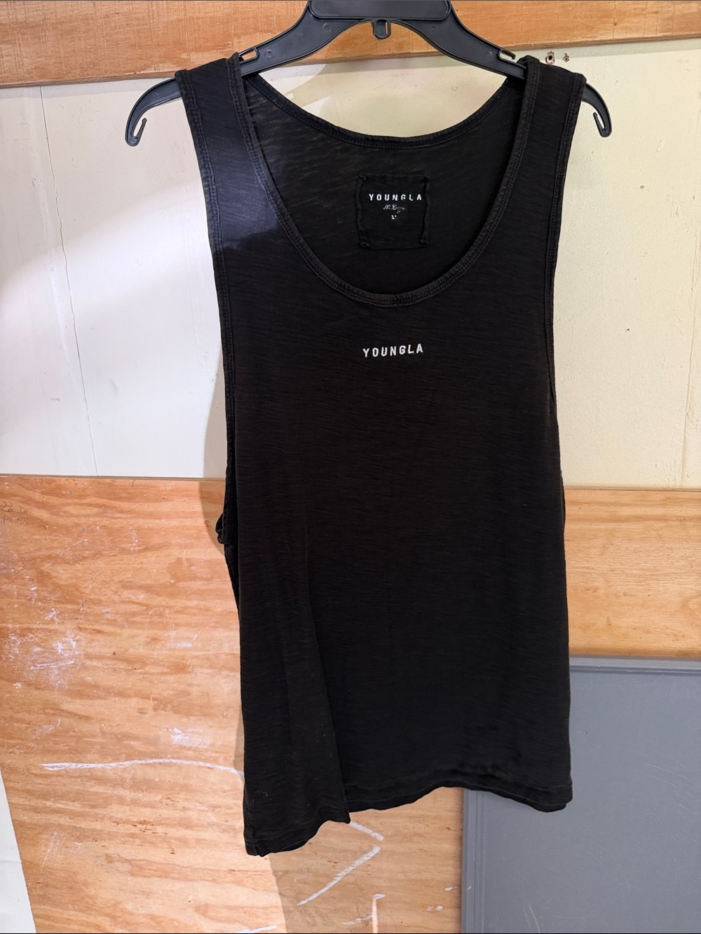 YoungLA Black Women's Scoop Neck Tank